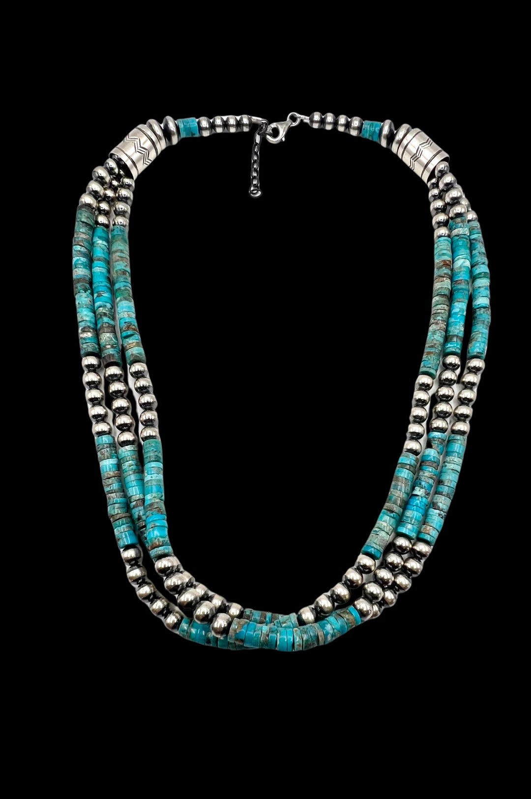 Bunkhouse Navajo Pearls with Multi Royston Turquoise Stones main image 1