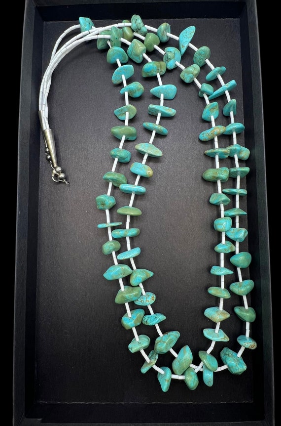 Hubei Turquoise Heishi Beads – Wylder Stones