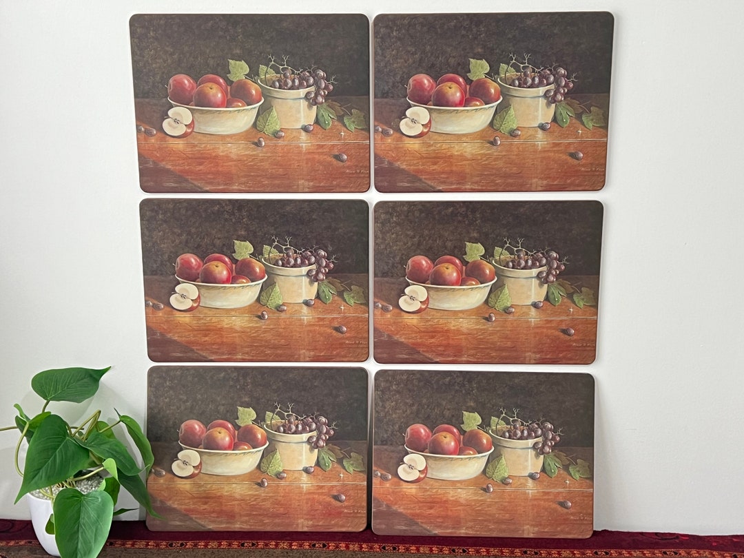 Vintage Pimpernel Placemats Still Life Placemats Artist Etsy