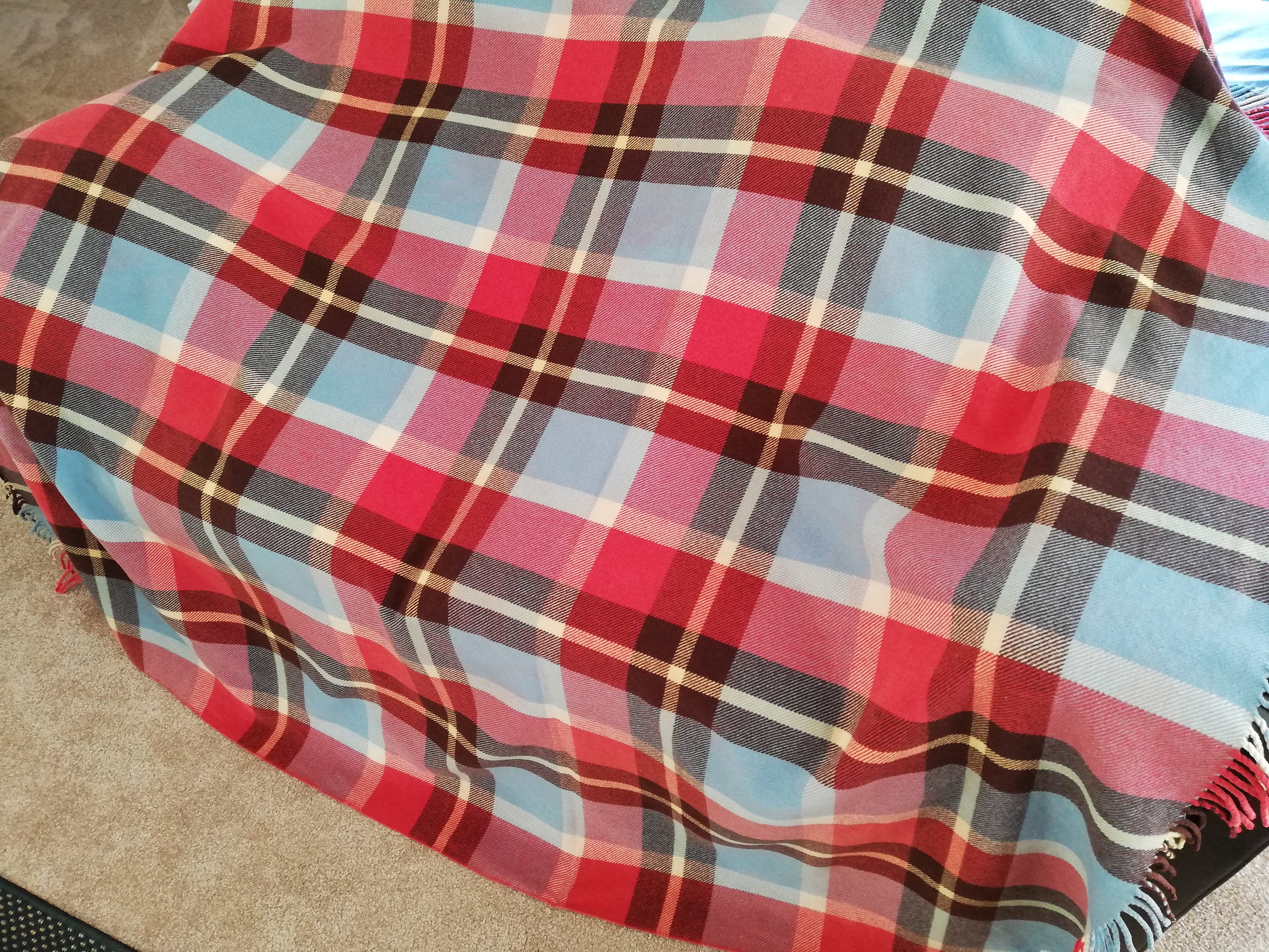 Vintage Onkaparinga Picnic Blanket Australian Wool Blanket | Etsy