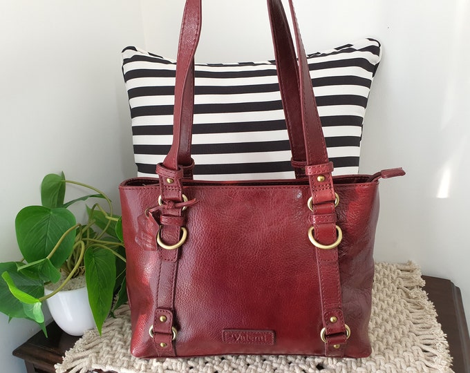 Vintage Valenti Leather Shoulder Bag Hardly Usedvalenti Leather Bag