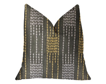 Plutus Capella Green Luxury Dobby Throw Pillow