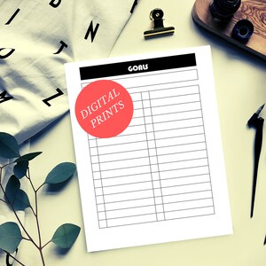 Multifunctional Checklist, Digital File, Ultimate Checklist, Daily Checklist, Monthly, Printable Checklist, Task Schedule, Daily, Weekly