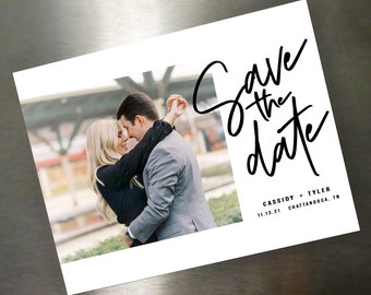 Save The Date CARDS or MAGNETS! CUSTOMIZABLE - Free Sample