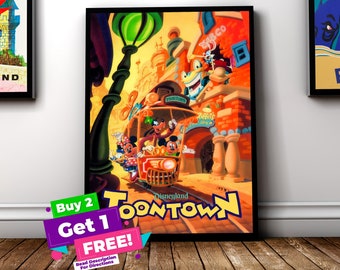 Toontown Disneyland Poster!