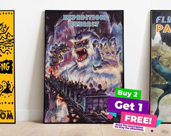 Expedition Everest Disney Parks Poster | Disney World's Animal Kingdom