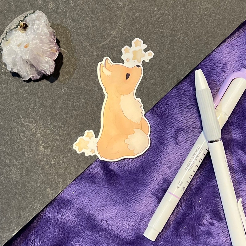 Fox Sticker - Etsy