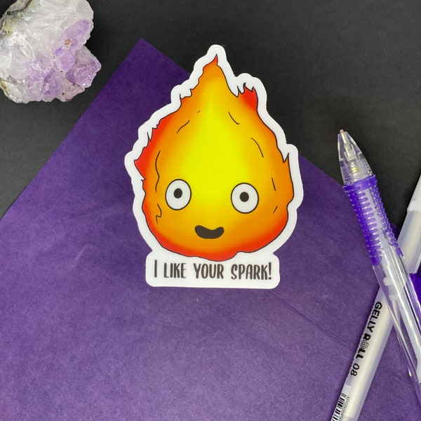 Spark Sticker - Etsy