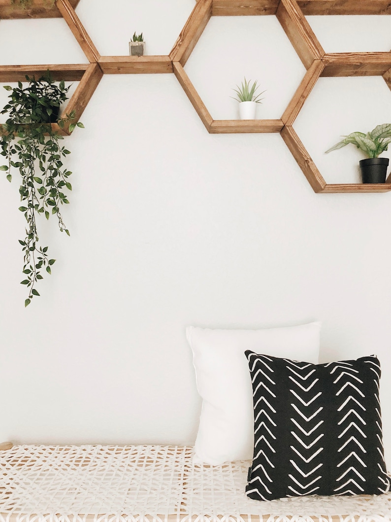 Hexagon Shelves Shelf Floating Hexagon Shelf Etsy UK