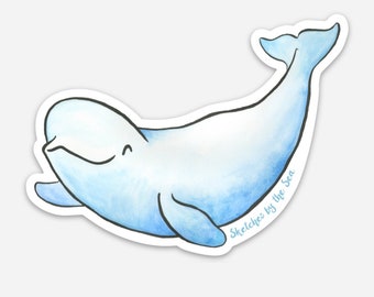 Beluga Whale Sticker
