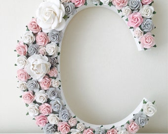 Pink Grey Wall Art Etsy