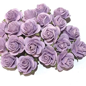 Paper Tea Roses for crafting mulberry paper flowers card craft scrapbooking paper roses for wedding craft new baby flower rose lilac roses