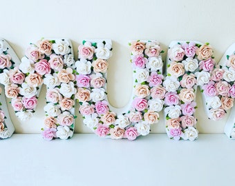 Mum birthday gift, mum gift, birthday gift, mum flower, flower letter, Mother’s Day, mom gift, new mum gift, new baby gift