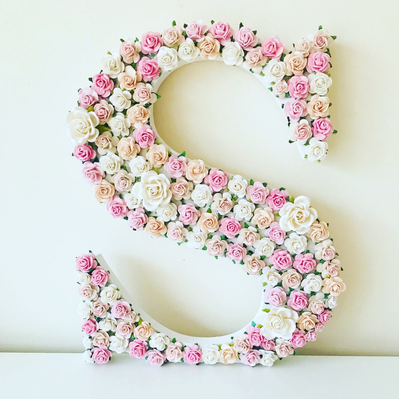 Nursery name letters alphabet letters name signs nursery Etsy