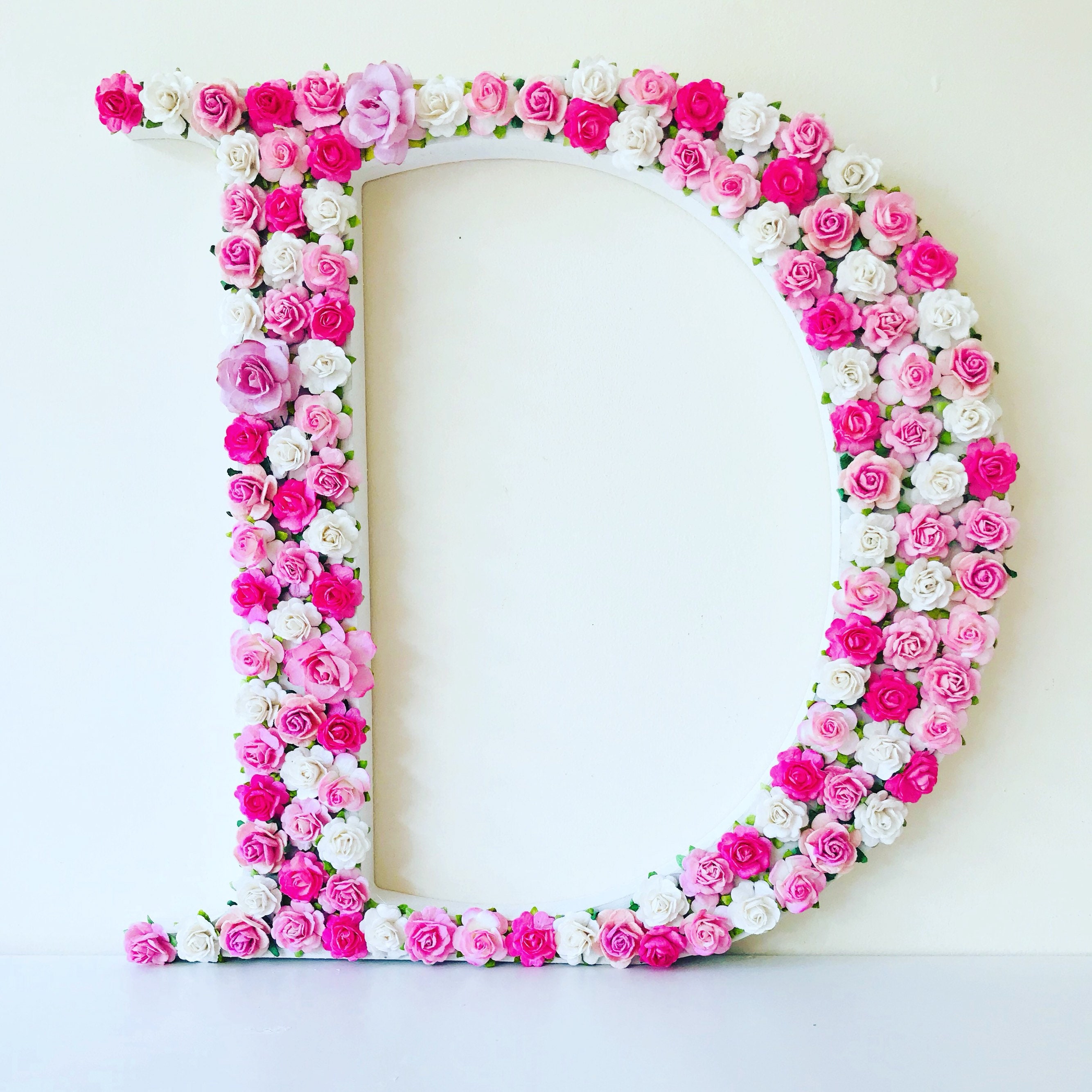 Large Wall Art Large Letters Large Flower Letters Letter Etsy UK