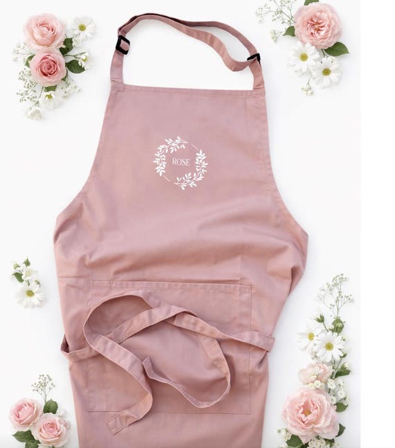 Personalised Apron, Birthday gift for her, Baking gift, Mothers day gift, Kitchen Apron, Hairdressing Apron