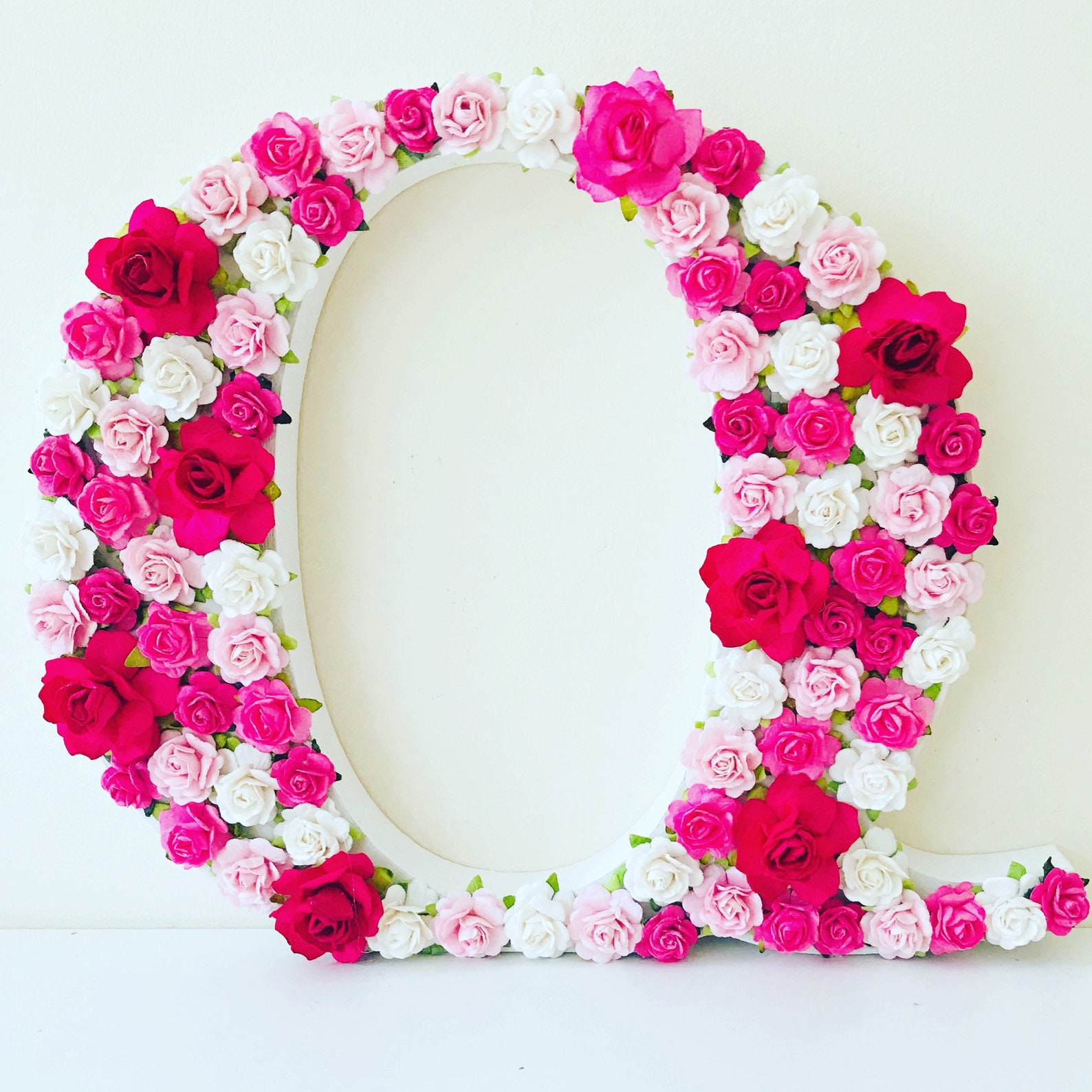 Pink and Grey Wall Art Flower Wall Art Grey and Pink Wall Etsy