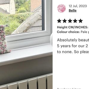 Letras de flores para quarto de bebê, Letras florais, Letras para berçário, Letras com motivos florais, Presente para recém-nascido, Decoração para quarto de bebê, Presente para recém-nascido, Nomes de flores imagem 8