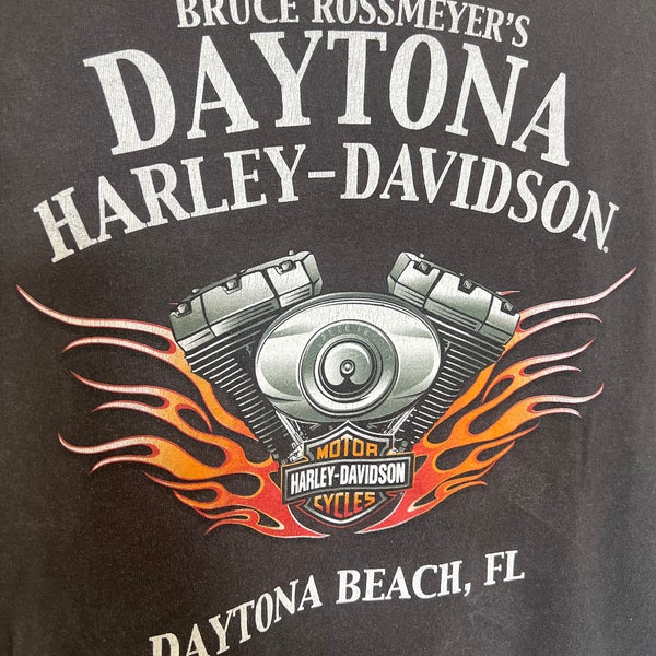 Vintage Harley Davidson Cut-off Tshirt