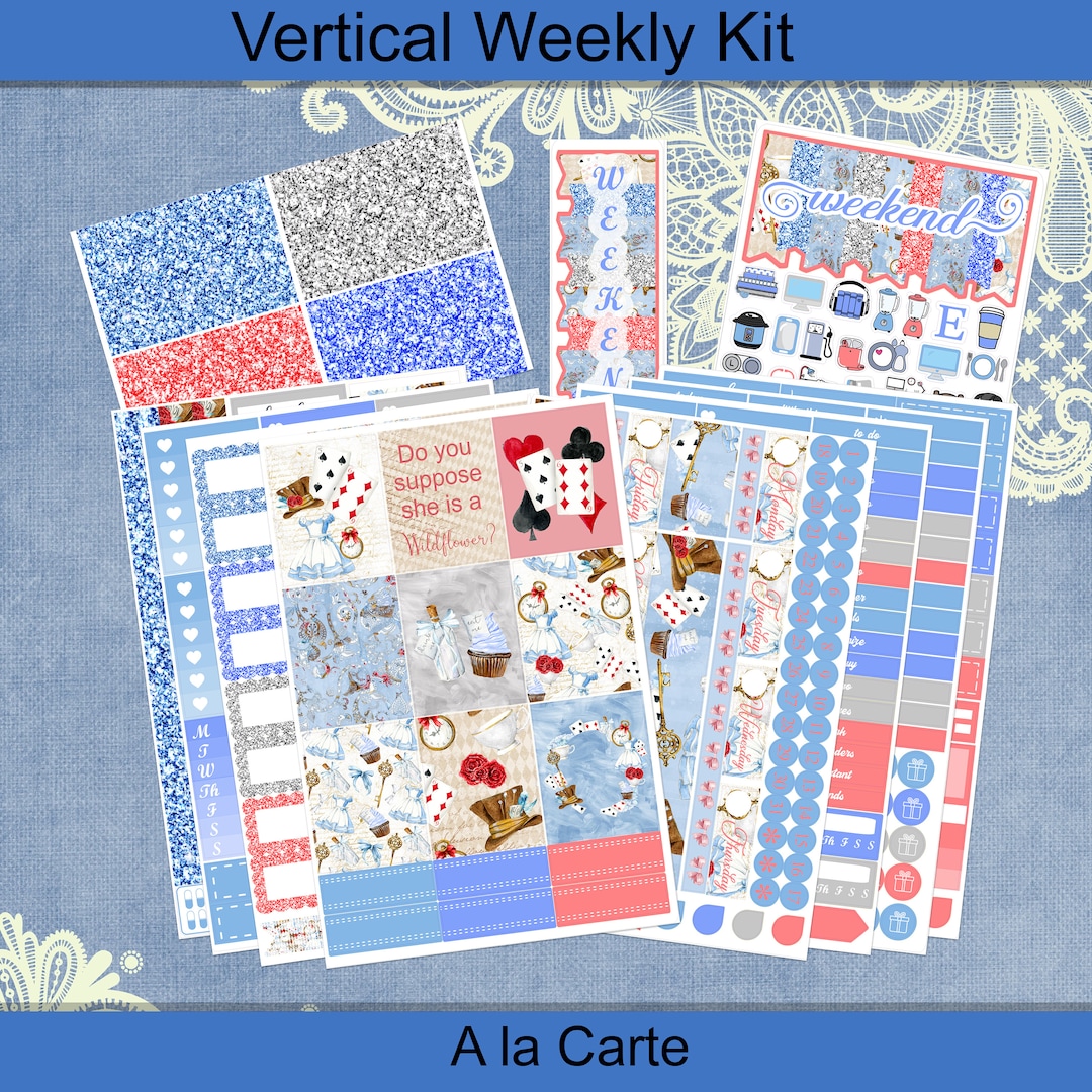Vertical 7 X 9 - Do You Suppose She's a Wildflower Weekly Planner ...