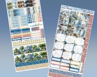 Hobonichi Weeks -Passport  - Summer Cottages Planner Sticker Kit