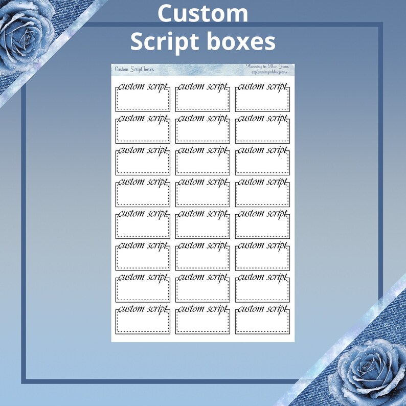 Custom Script, Word of the Year, Star Words, Name Scripts - Etsy