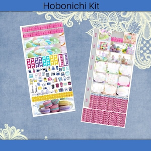 Hobonichi Wochen - Ostern Süßigkeiten Planner Sticker Kit