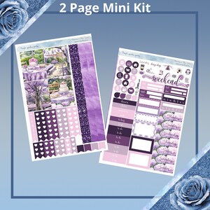 Verticale minikit - Paars tuinfeest