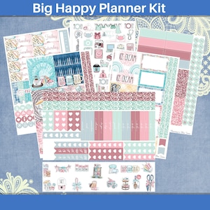 Big Happy Planner - Sugar Rush Planner sticker weekly kit 5 page or A La Carte