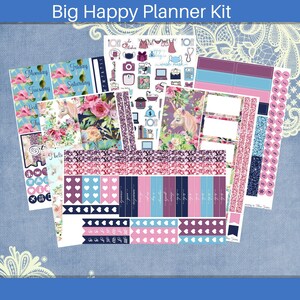 Big Happy Planner - I Believe Planner naklejki tygodniowy zestaw 5 stron lub A La Carte