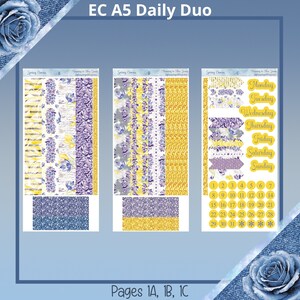 A5, Kuzynki, Daily Petite, Daily Duo - Wiosenny krokus