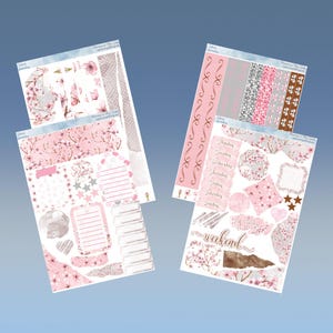 Journaling Kit - Kirschblüte Planer Sticker Kit