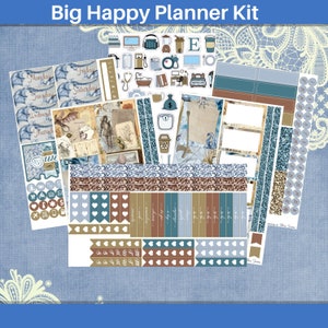 Big Happy Planner - That's How I Roll Naklejki do planera tygodniowy zestaw 5 stron lub A La Carte