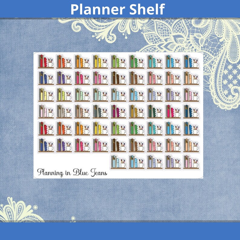 Choice of Planner Cart Planner Stack Planner Shelf or | Etsy