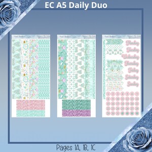 A5, Cousins, Daily Petite, Daily Duo - Noël pastel