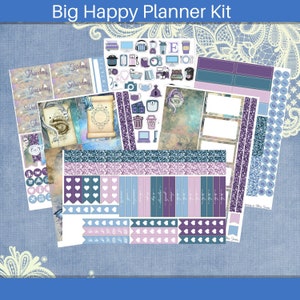 Big Happy Planner - The Affairs of Dragons Planner sticker weekly kit 5 page or A La Carte