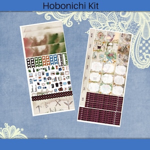 Hobonichi Weeks - Distant Shores, Vikings Planner Sticker Kit