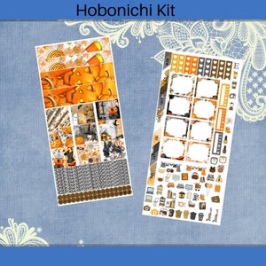 Hobonichi Weeks - Trick or Treat Halloween Planner Sticker Kit