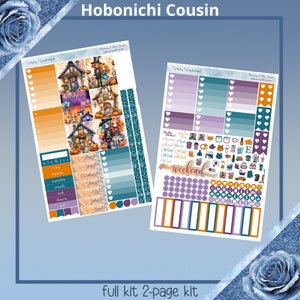 Primo Hobonichi - Kit de adesivos para planejador do país das maravilhas da bruxa