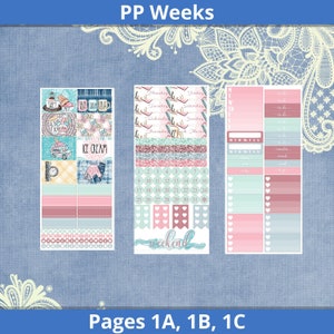 Wochen oder persönliche Größe - Sugar Rush Planer Sticker Kit