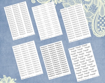 Be för manus, Planner-klistermärken, bullet journal-klistermärken, kalenderklistermärken