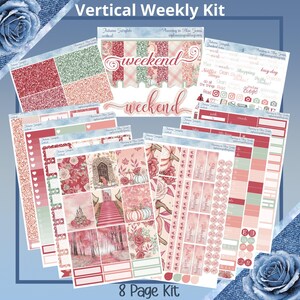 Vertikal 22 x 23 cm – Herbstmärchen, Planer Sticker 4, 6, 8 Seiten oder A La Carte.