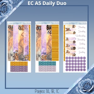 A5, Cousins, Daily Petite, Daily Duo - Kit d'autocollants Witchy Wonderland Planner