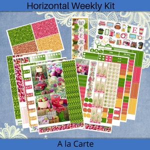 Horizontal - Apple Pickin 'Time Planner Aufkleber Weekly Kit 4, 6, 8 Seite oder A La Carte