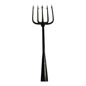 Antique Spear Trap Ice Fishing Spearing Decoy - Hand Forged Wrought Iron