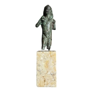 Ancient Roman Bronze Statue Figure Sculpture Harpocrates,  Ca. 1st-4th Century