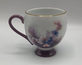 Beautiful Lena Liu Blossoms and Butterflies Tea Cup