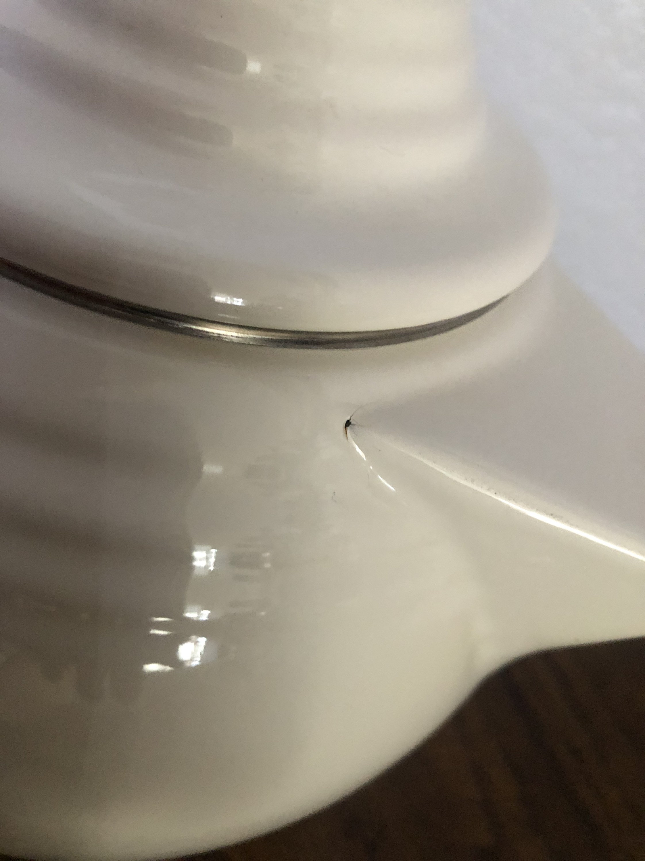 Fiesta White Metal Teapot Copco / A Wilton Industries Etsy UK