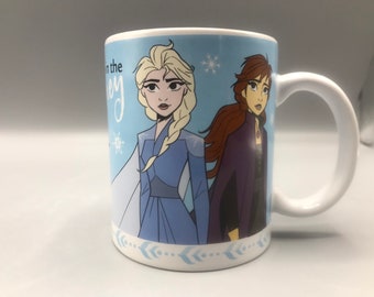 Ceramiczny kubek Disneya z Krainy Lodu