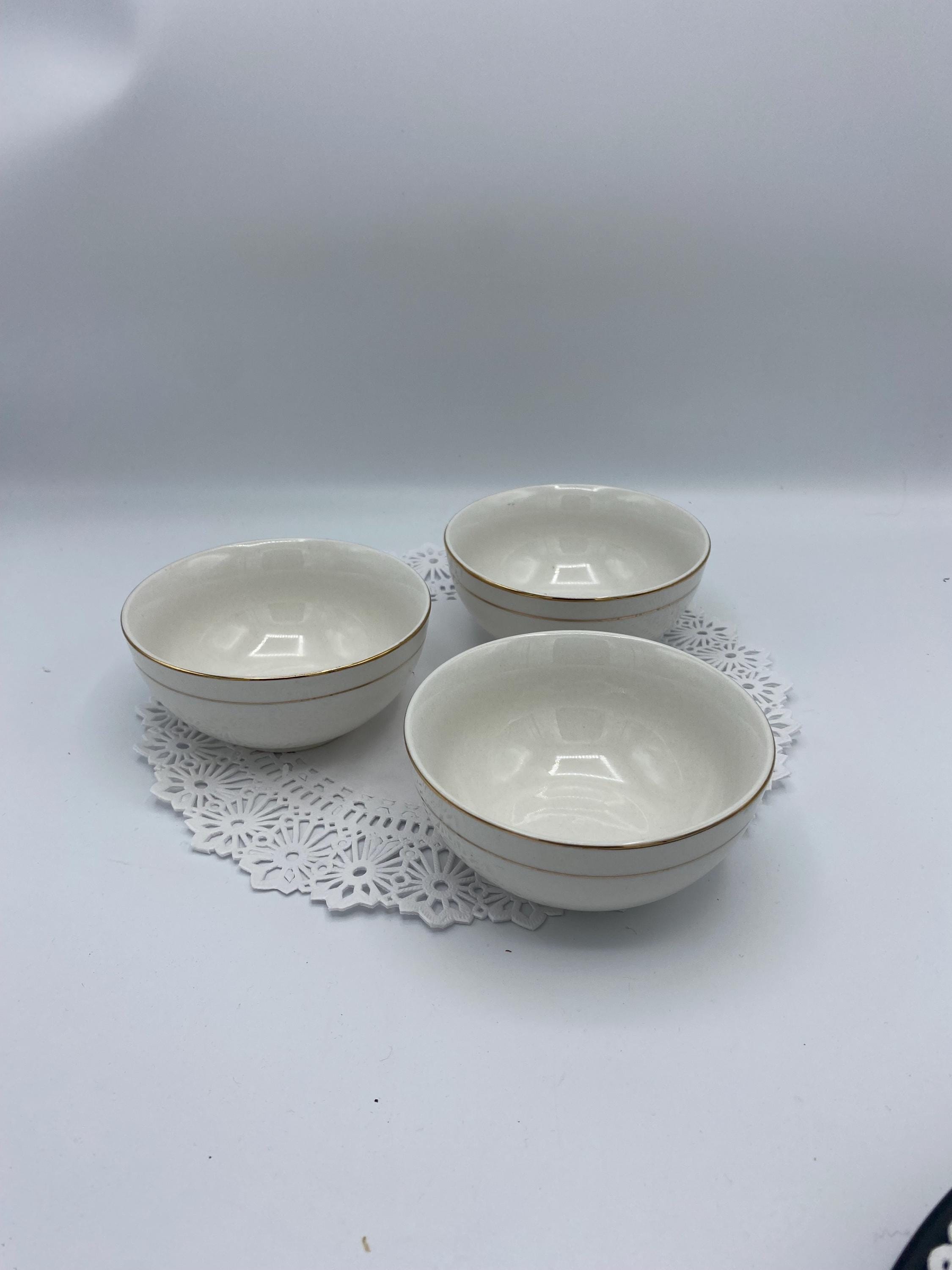 Three Berry Sauce Beautiful Bowls Philippe Richard China "Double Gold Bandw"